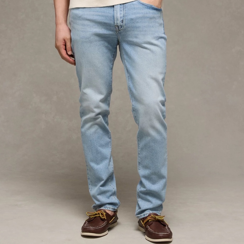 American eagle slim straight denim